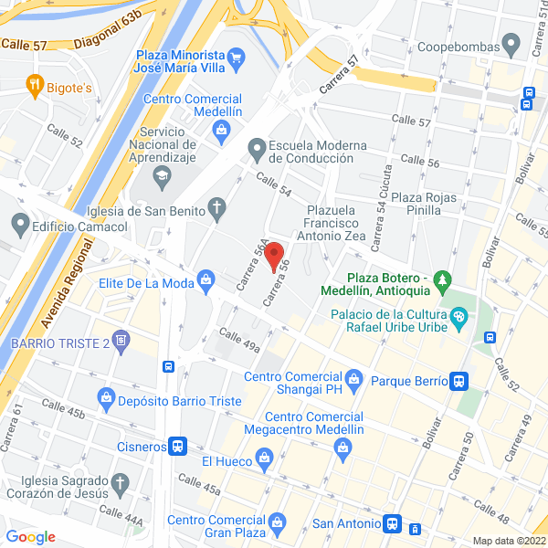Mapa de Asomotos