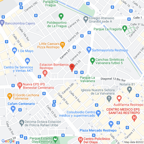 Mapa de Asosuelas Ltda.