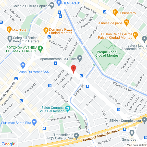 Mapa de Aspinca Ltda