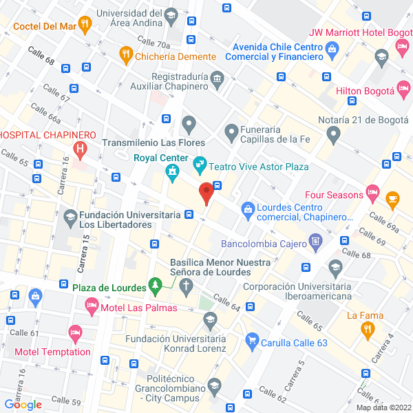 Mapa de Asq De Colombia S.A.S.