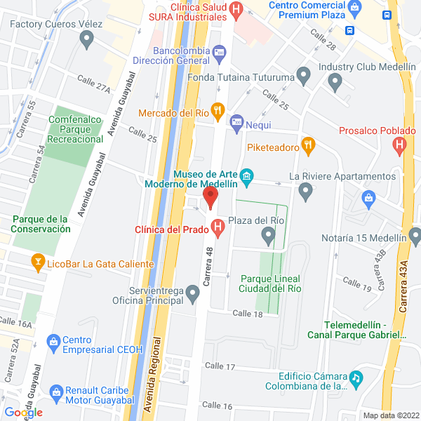 Mapa de Body Care Medicina Estética Y Spa