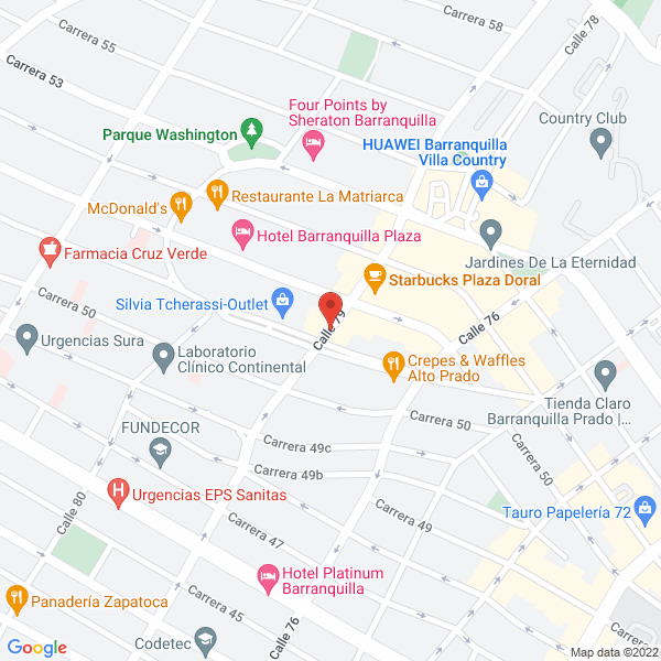 Map of Bojanini Art Gallery