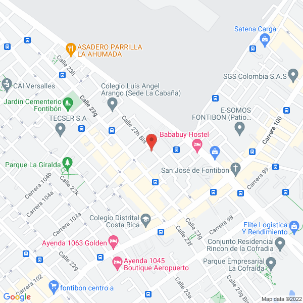 Mapa de Bombas La Felicidad