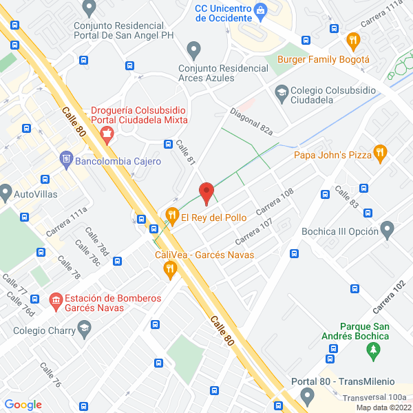 Mapa de Asadero Don Diego