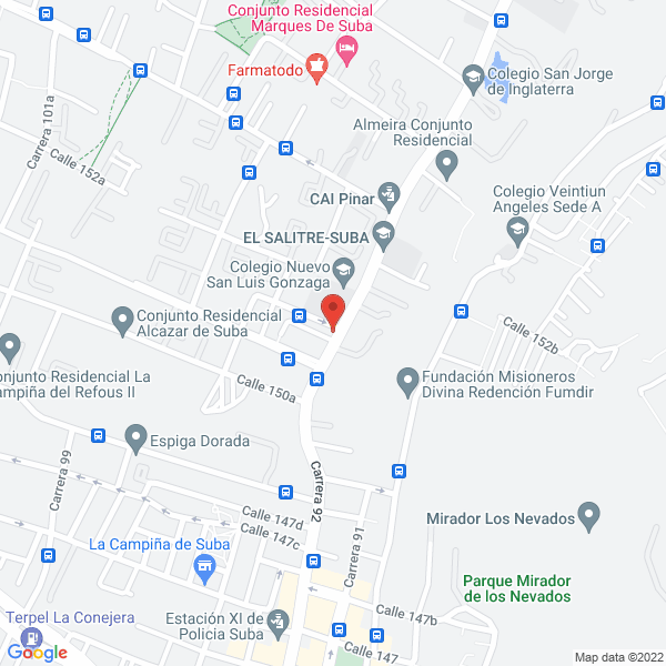 Mapa de Asadero Los Pinos