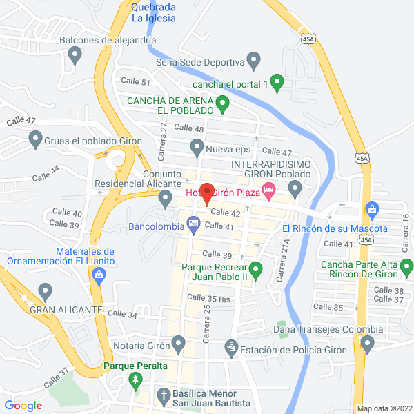 Map of Asadero Resraurante Maxi Broaster