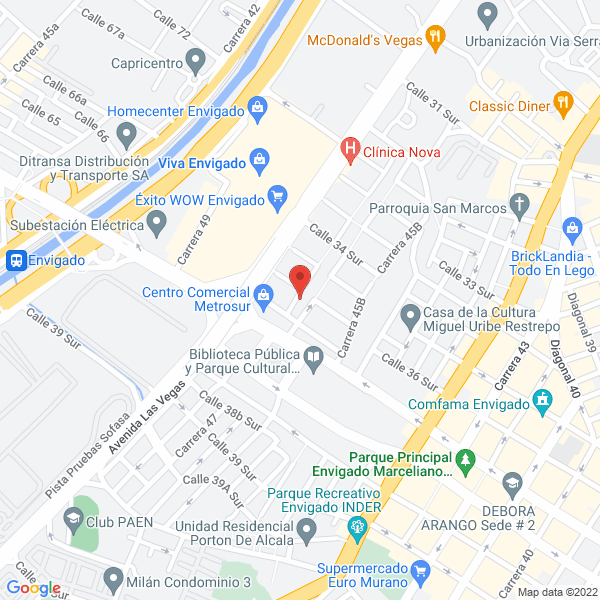 Mapa de Aselid S.A.S