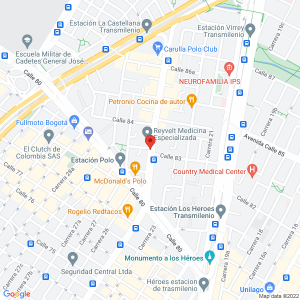 Mapa de Restaurante Attarraya Marina