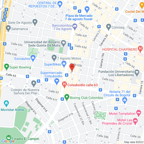 Mapa de Audit And Consulting Dlc S.A.S.