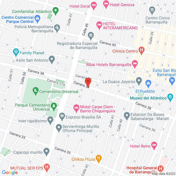 Map of Autopartes Castelmotors & CIA. Ltda.
