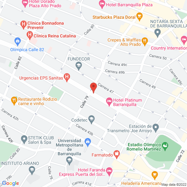 Map of Autopeso