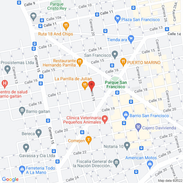 Map of Taller Auto Rueda
