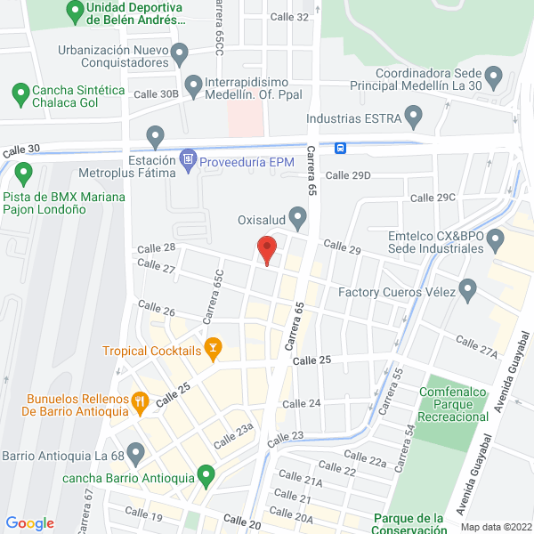 Mapa de Autos Antioquia