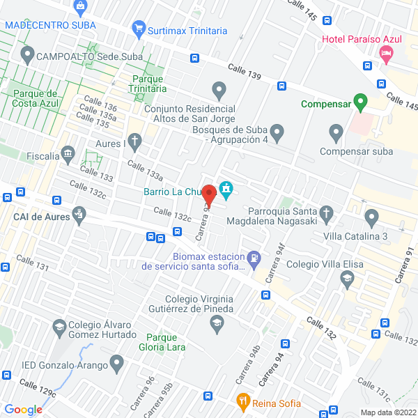Mapa de Bar Rokola V