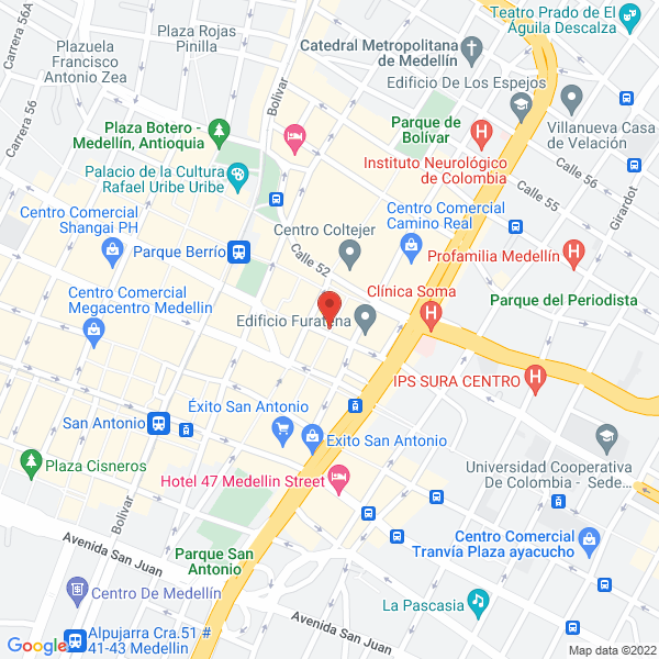 Mapa de Bar San Andresito