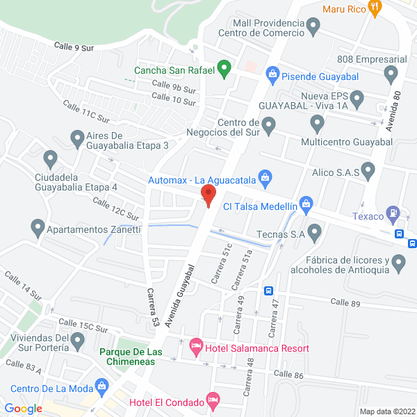 Mapa de Bar Y Restaurante Torre Vieja