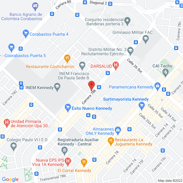 Mapa de Autos Zafira