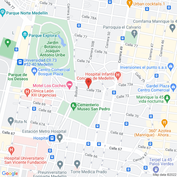 Mapa de Autoservicio La Ballena Supermercado