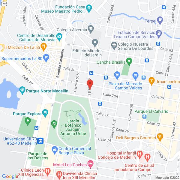 Mapa de Autoservicios Los Mangos