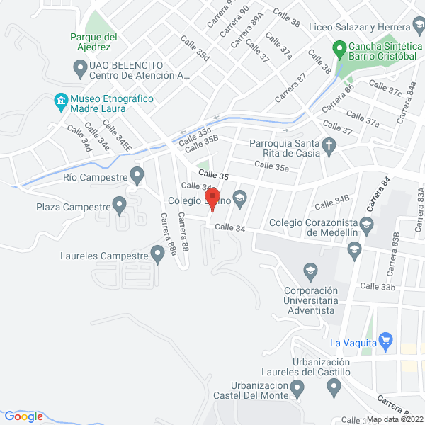Mapa de Av Dental