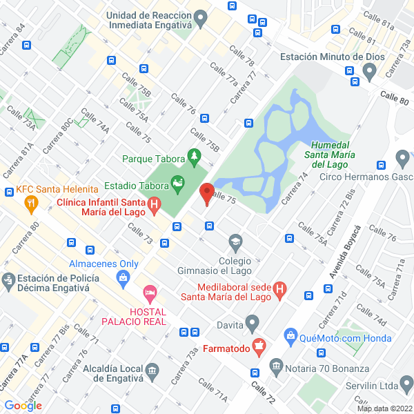 Mapa de Av Ingeniería