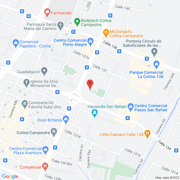 Mapa de Bloo Target Ltda.