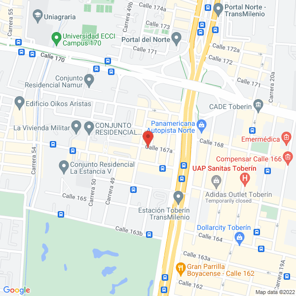Mapa de Blp Management & Consulting S.A.S