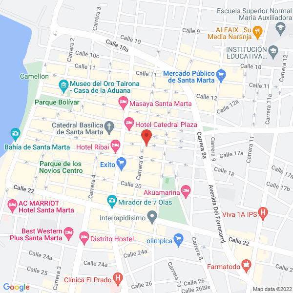 Map of Blue Optica