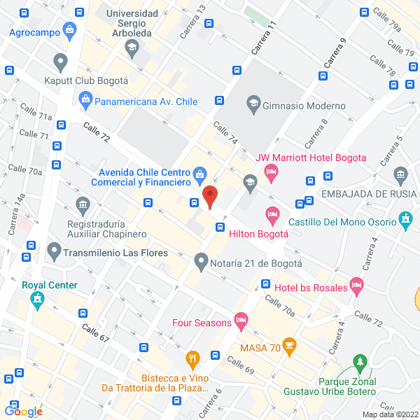 Mapa de Brayton Ltda.