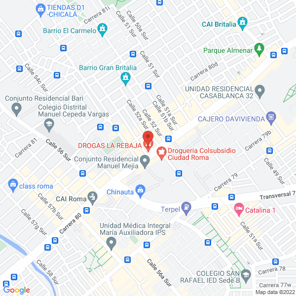 Mapa de Breeze Laboratory S.A.S.