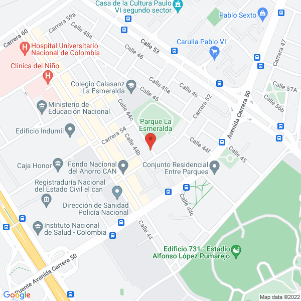 Mapa de Británica Internacional De Seguros Y Cia Ltda.