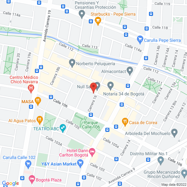 Mapa de Btm Group S.A.S.