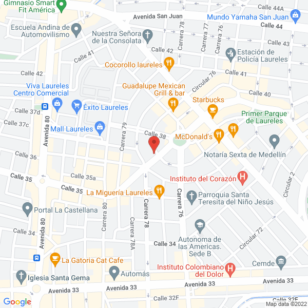 Mapa de C M M Studio