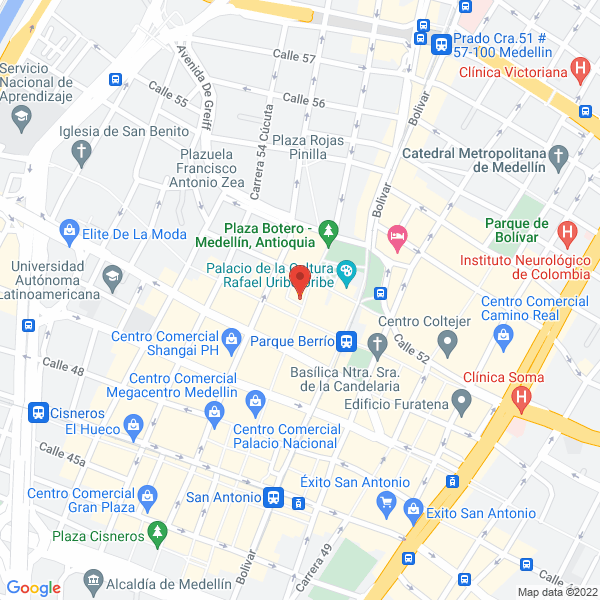 Mapa de C P Ingeniería E.U.