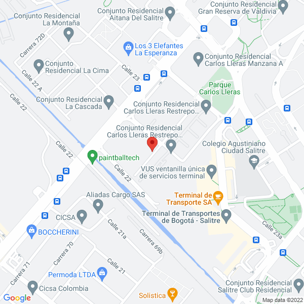 Mapa de Bar Siboney D.C