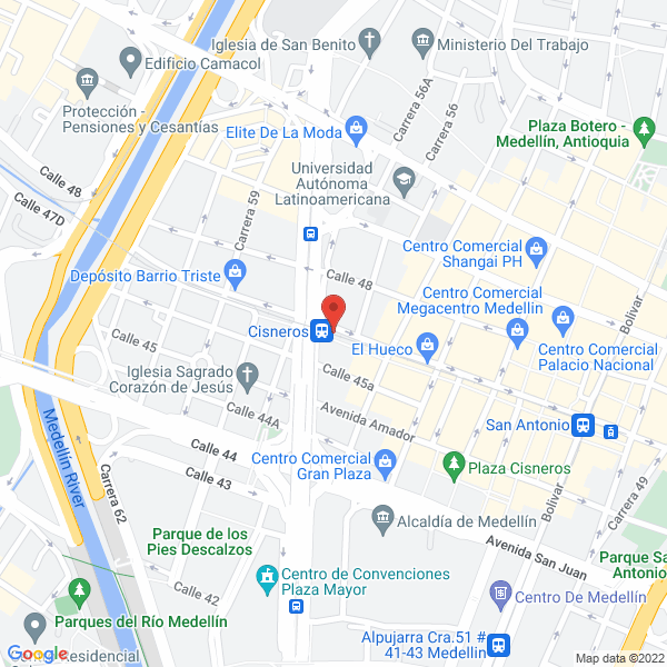 Mapa de Bar Tokio