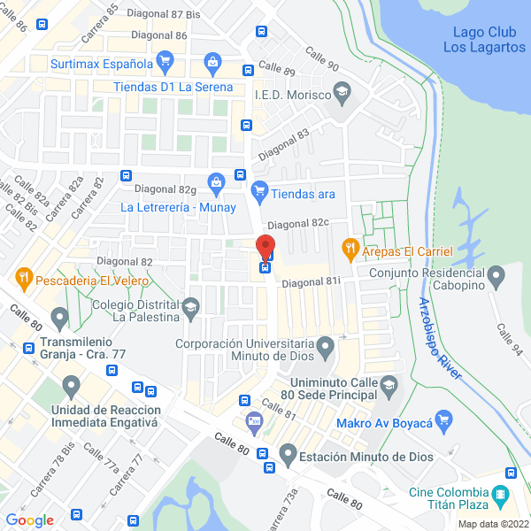 Mapa de Barbosa Romero Jazmin