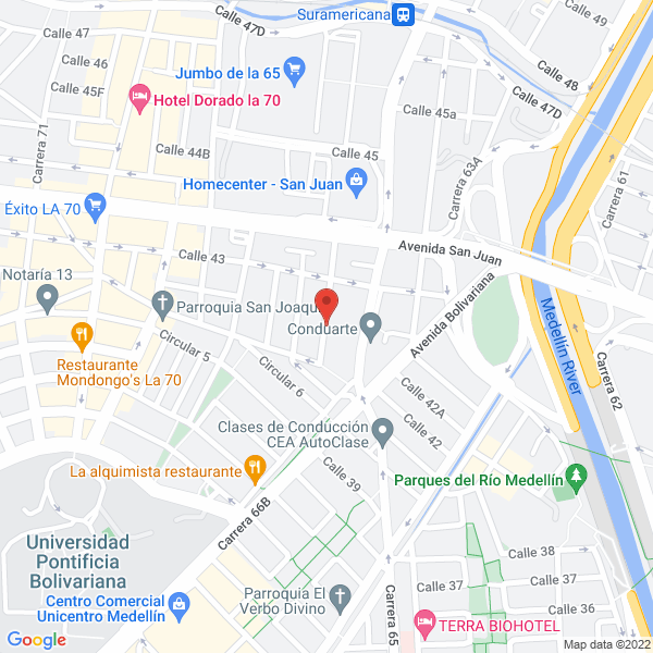 Mapa de Barco Y Henao Constructores S.A.S