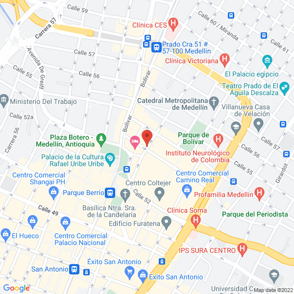 Mapa de Barinternacional