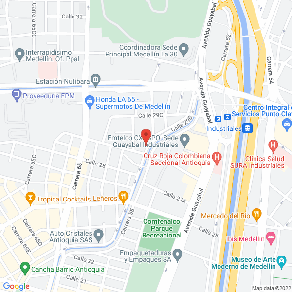 Mapa de Digital Flexográfica De Etiquetas De Colombia S.A.S.