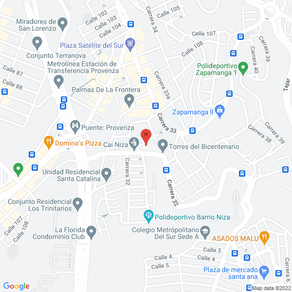 Map of Calzado Pie Sport