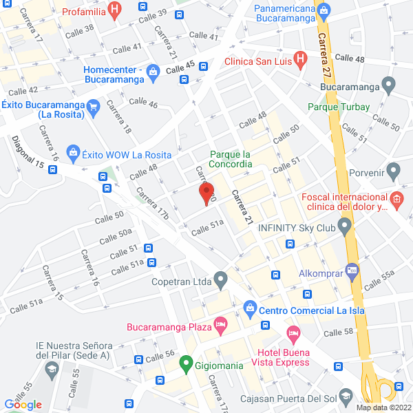 Map of Calzado Rojas Y Medina Ltda.