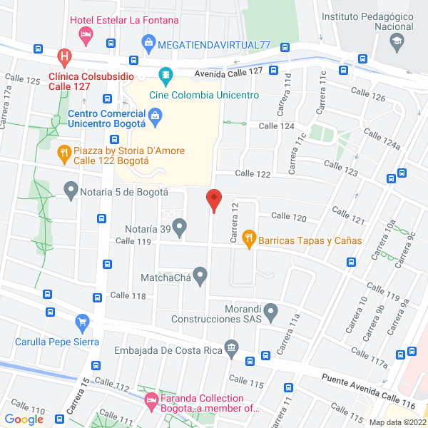 Mapa de Camargo Dental Center Ltda.
