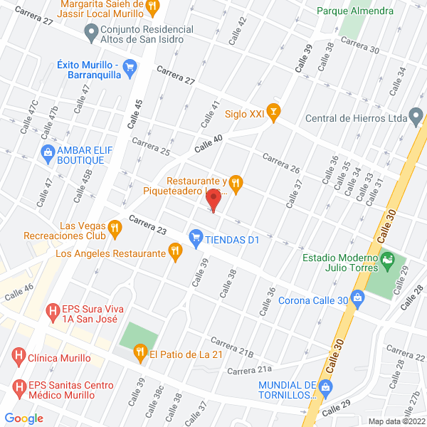 Map of Camargo Emilton Antonio