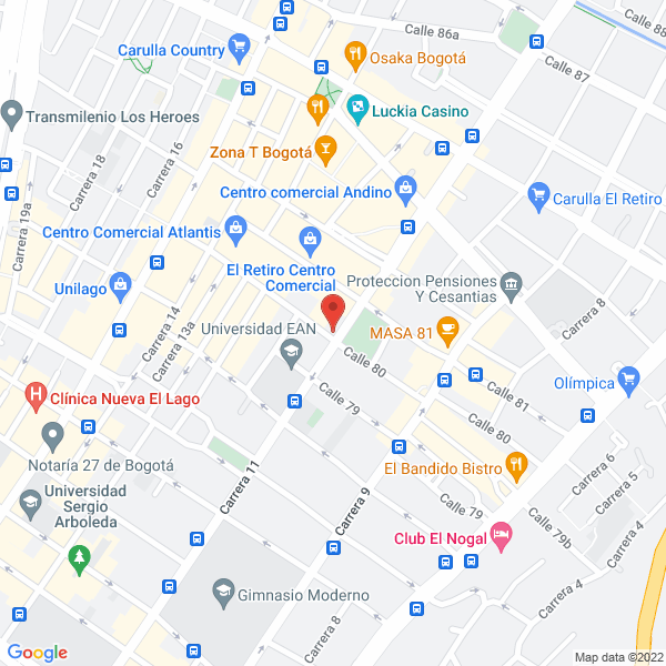 Mapa de Camargo Santana Nelson - Perluquerías