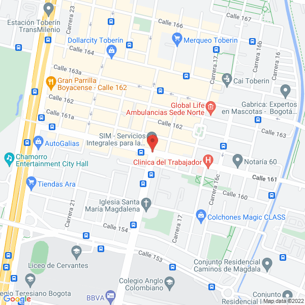 Mapa de Candy Marketing Distribuciones