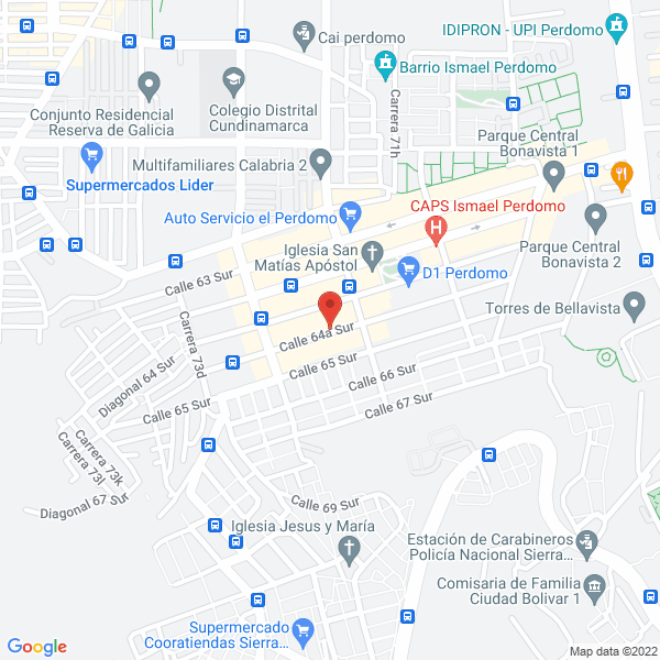 Mapa de Beitritt S.A.S.