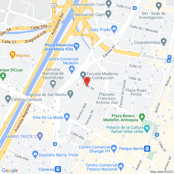 Mapa de Bellosalud