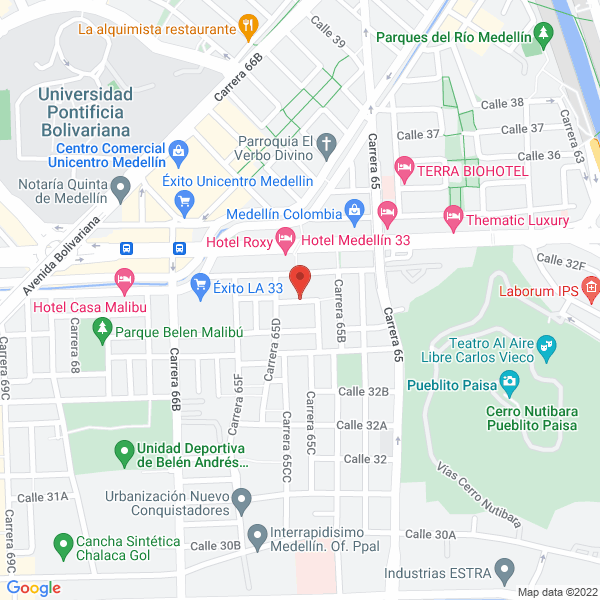 Mapa de Benedetti Tú Librería
