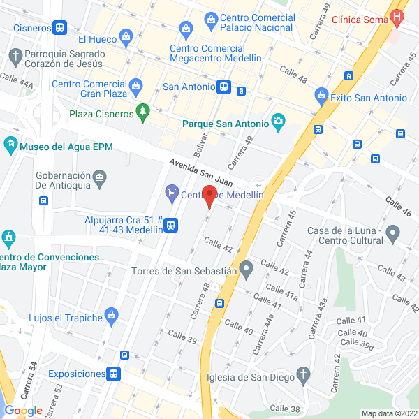 Mapa de Beracka Ltda.